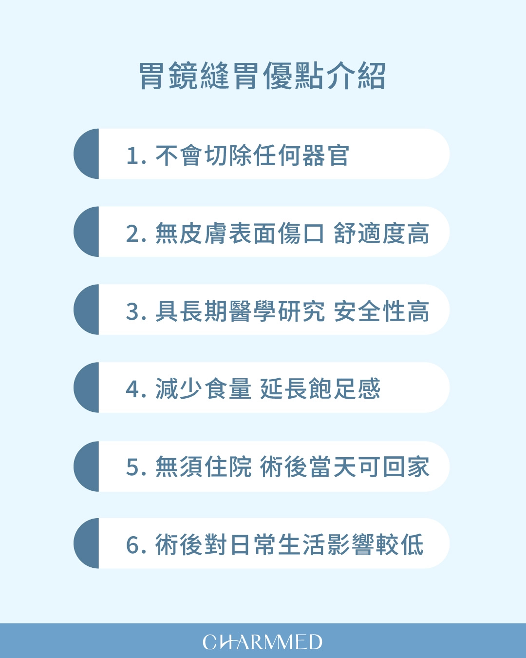 胃鏡縫胃優點介紹