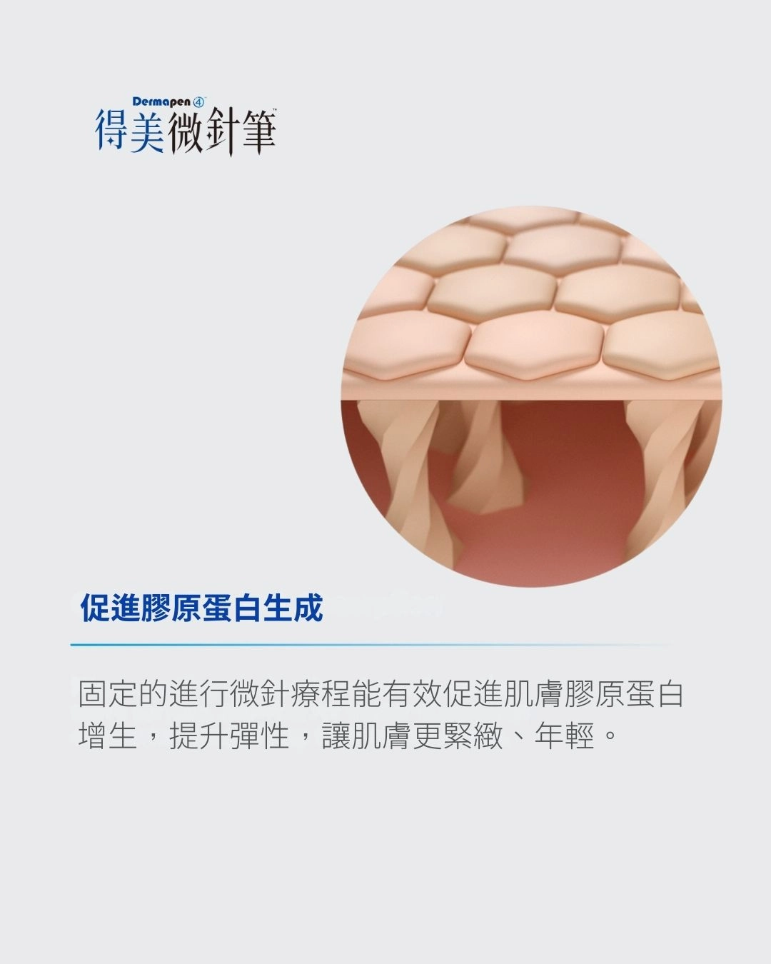 誠美學診所得美微針筆Dermapen膠原蛋白
