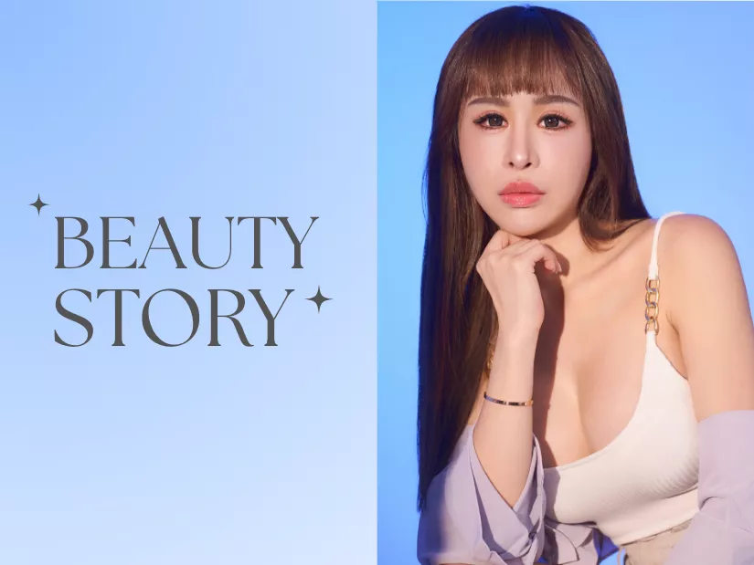 誠美學診所 資深 整形外科 林孟羲醫師隆乳案例：巨乳派—產後隆乳、抽脂體雕