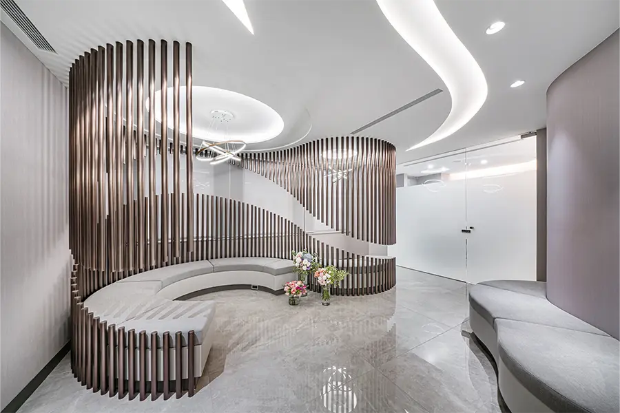 誠美學診所待診區