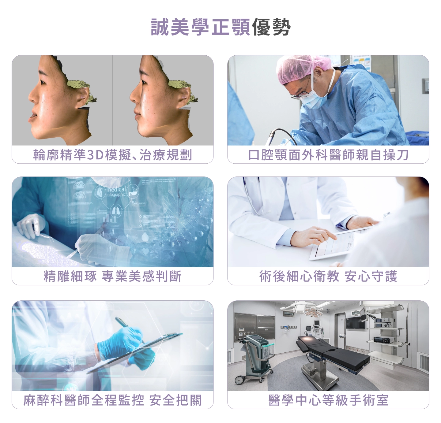 誠美學診所陳人瑄醫師正顎優勢