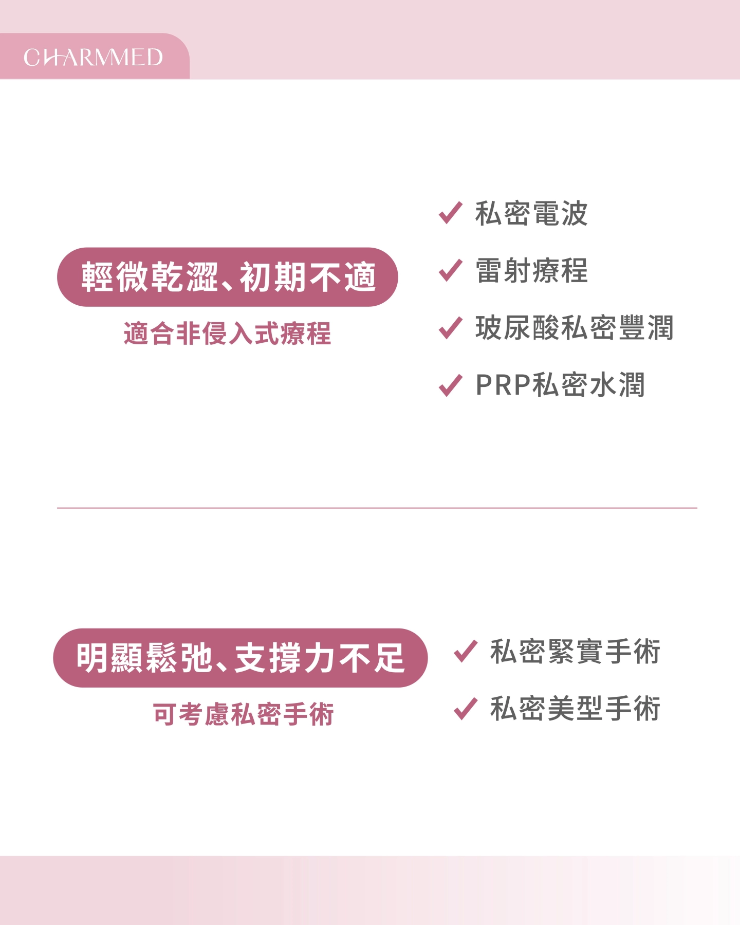 什麼情況可能需要私密緊實手術?